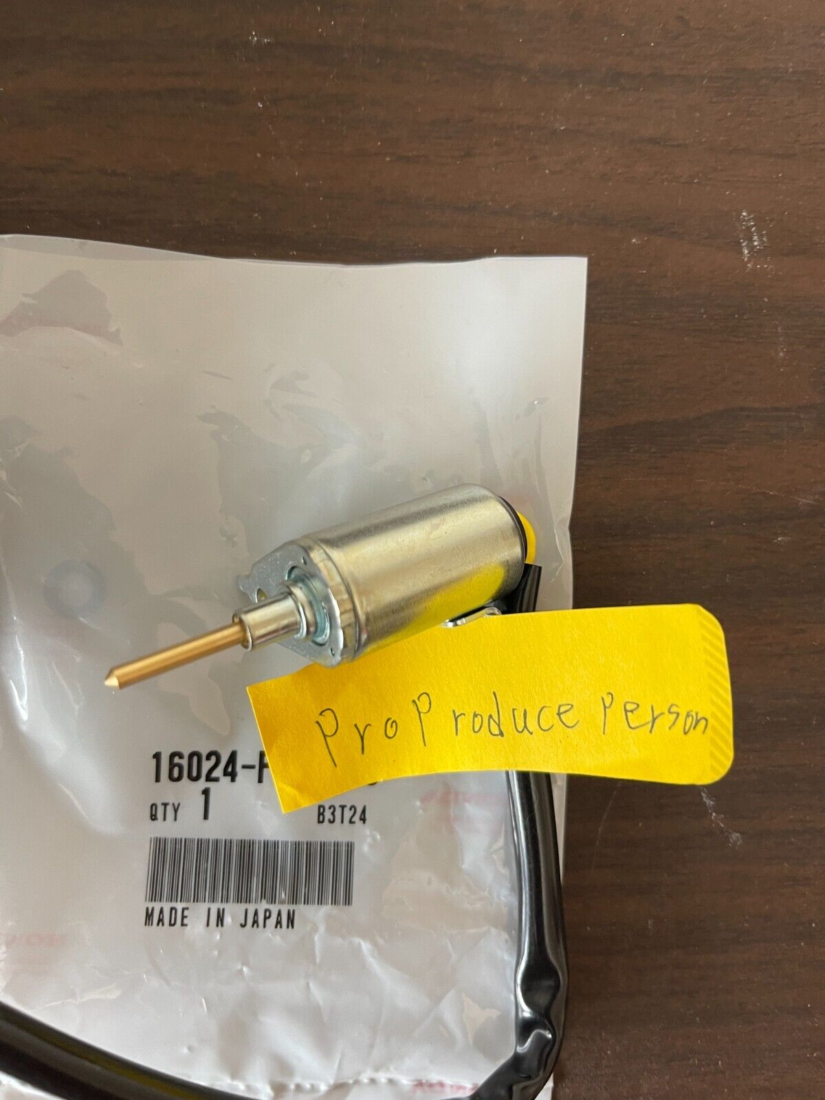 Genuine Honda Solenoid slow cut MINI KEI Truck ACTY 16024-PZ3-000 OEM