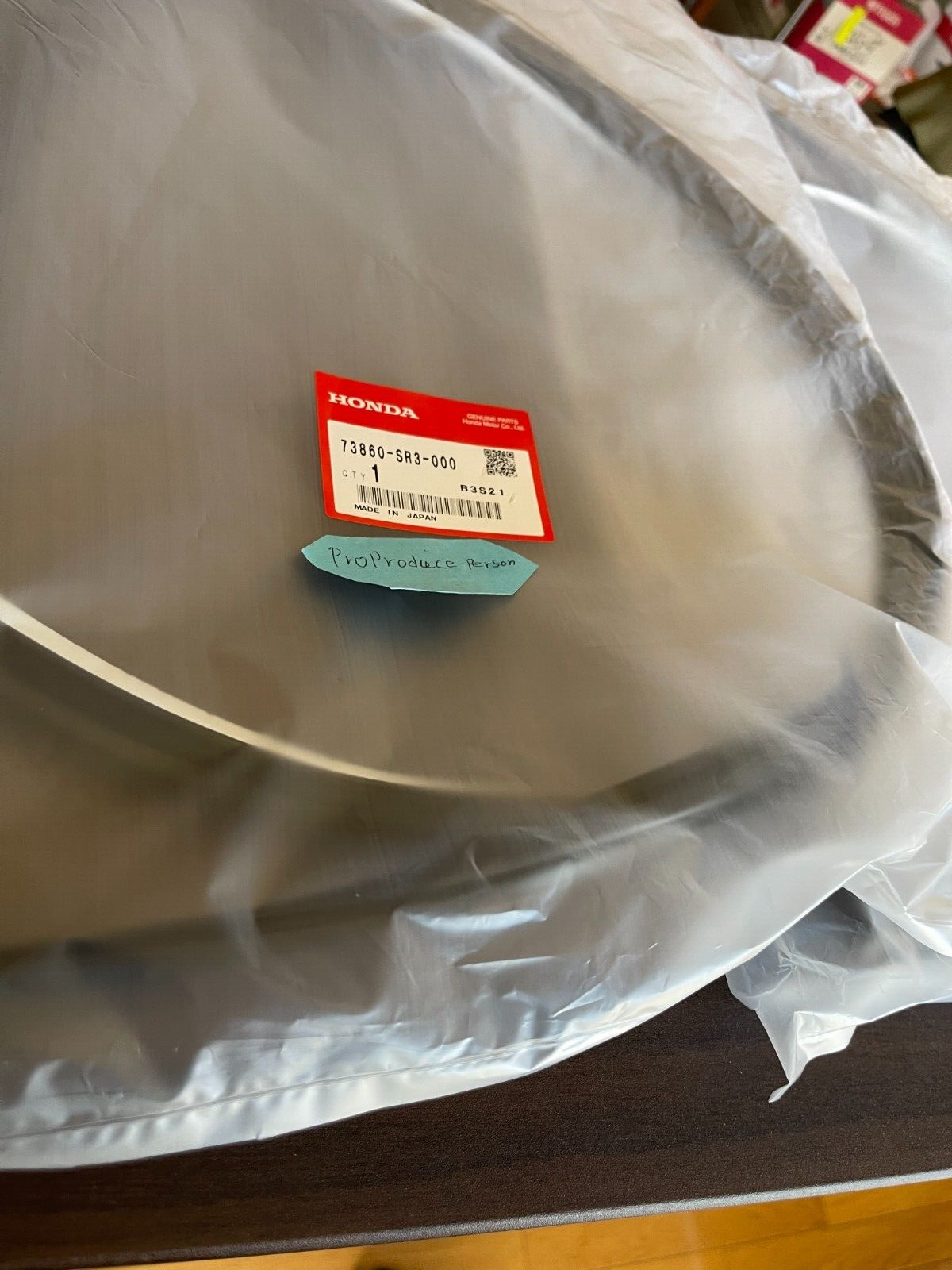 Genuine HONDA Rear Quarter Glass Window Molding Seal CIVIC EG4 EG6 RH & LH ST