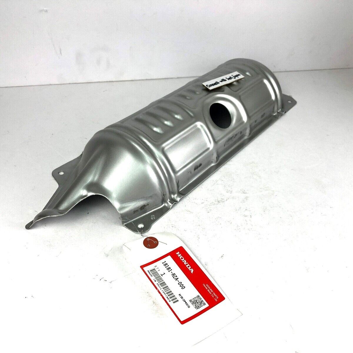 GENUINE HONDA COVER, METAL JACKET Heat Shield 18181-RZA-000 OEM NEW