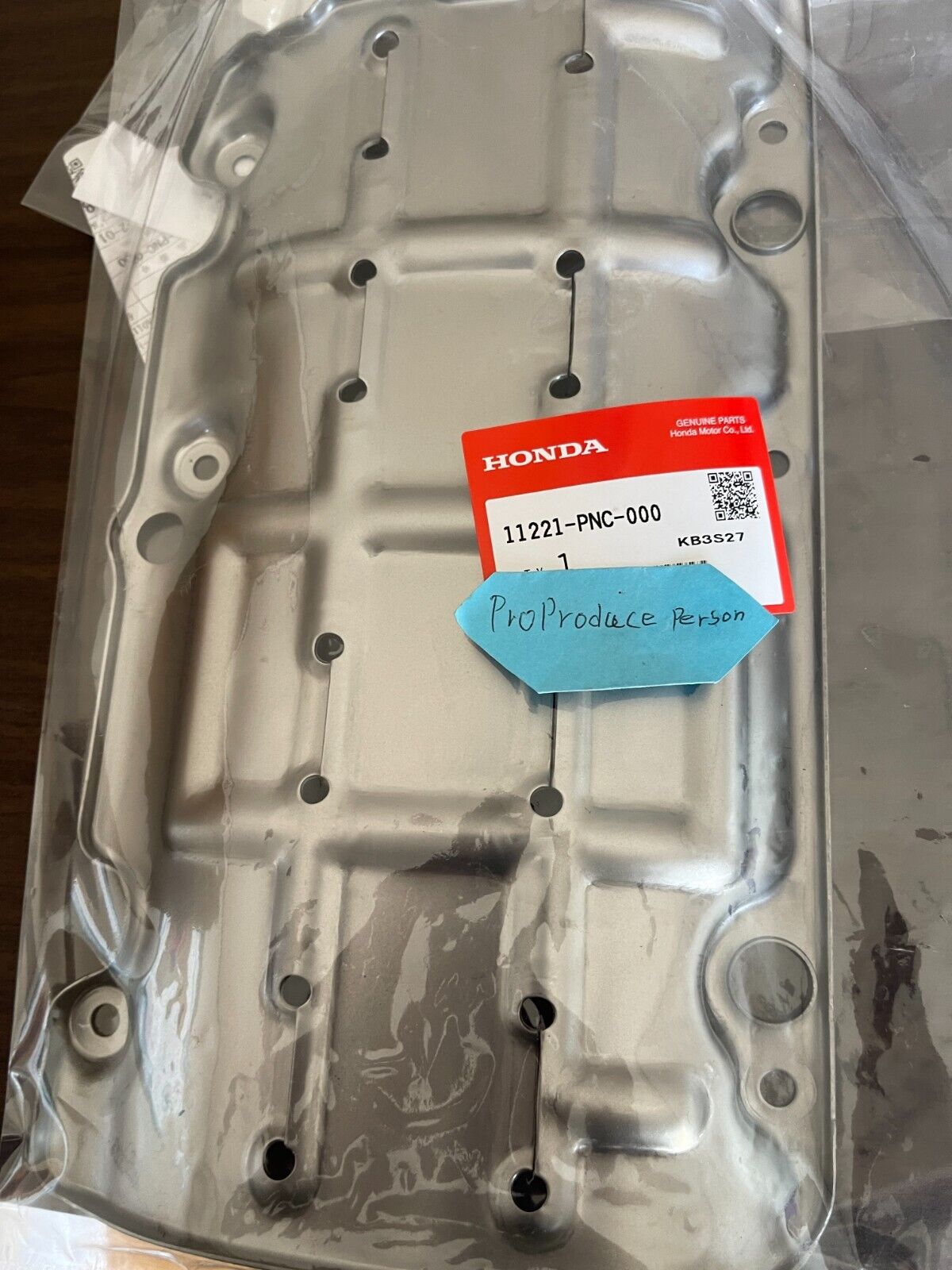 Genuine HONDA 11221-PNC-000 ACURA K20 PLATE BAFFLE RSX Oil Pan DC5 OEM