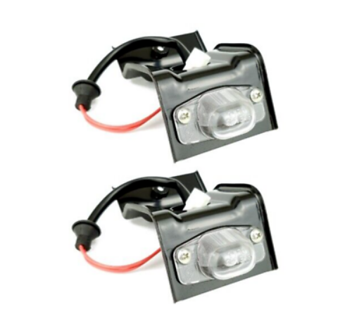 GENUINE SUBARU OEM Impreza GC8 WRX STI Rear Licence Number Plate Lamp Light Set