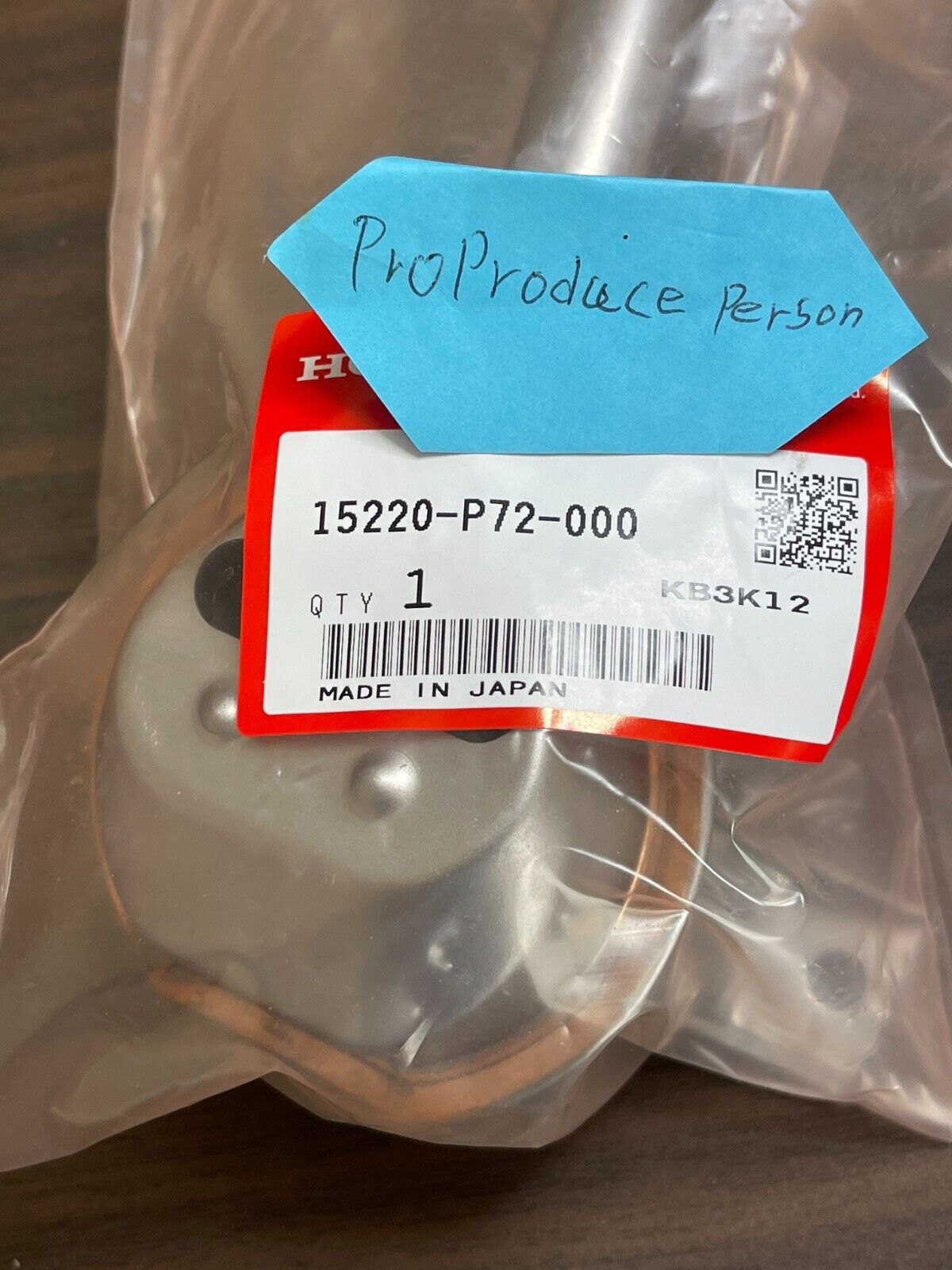 Genuine HONDA Oil Strainer PICKUP B-SERIES 1994-2001 Integra 15220-P72-000