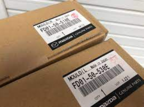 Genuine MAZDA OEM RX7 RX-7 FD3S Front Door Drip Molding Mall Lh&Rh SET