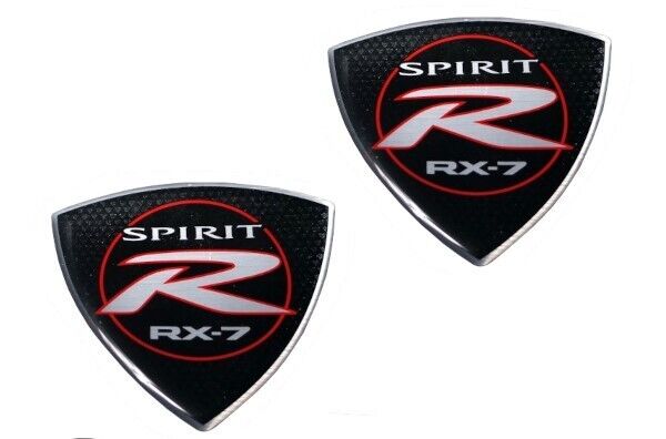 Genuine Mazda RX-7 FD3S F175-51-781 Spirit R emblem left and right set of 2