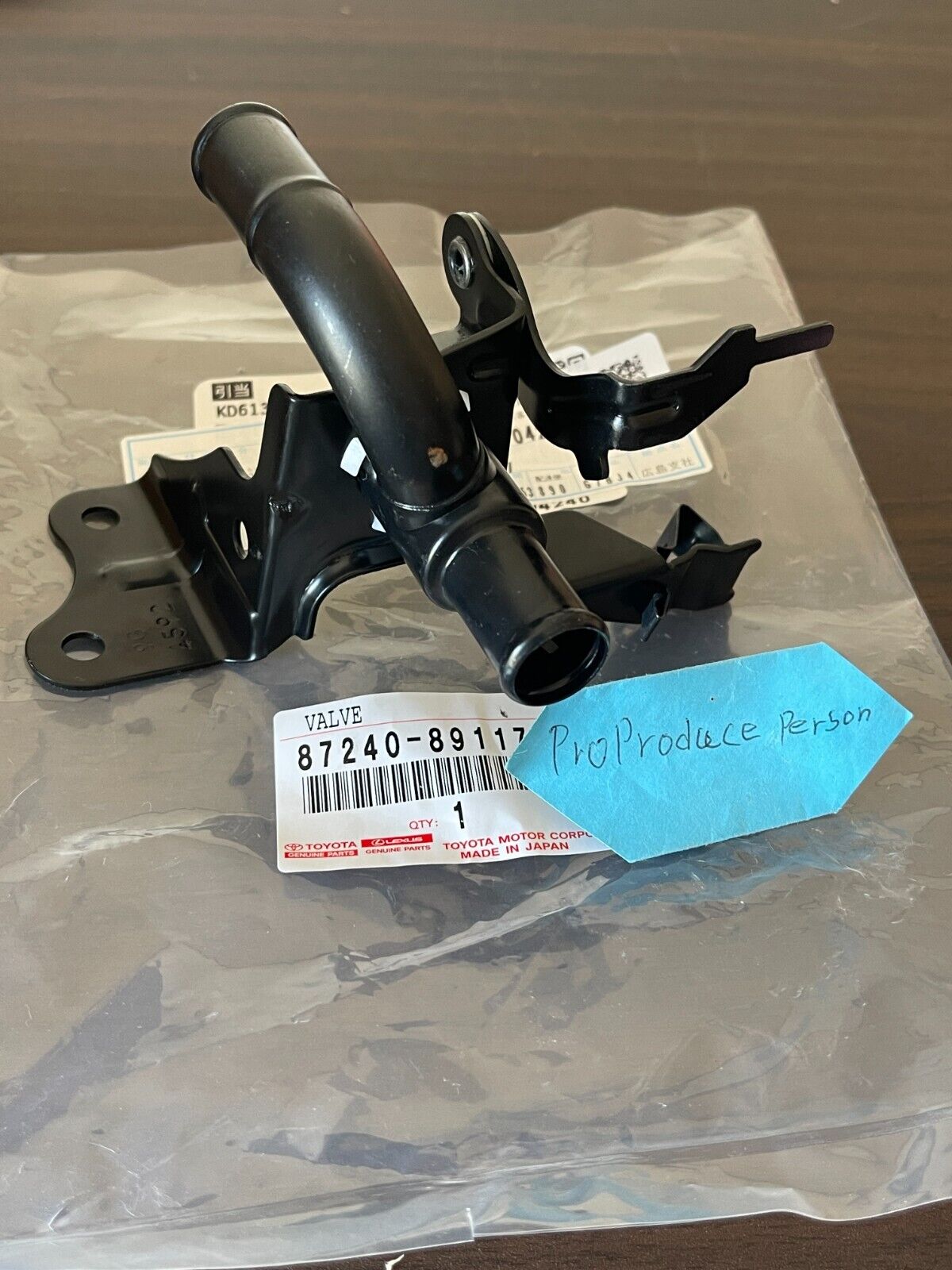 Genuine 87240-89117 Toyota 85-88 4Runner Pickup HVAC Heater Control Valve Assy
