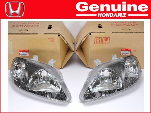 Genuine Honda Civic Type R 3D Headlight LAMP EK9 EJ EK4 EK2 EK3 JDM OEM