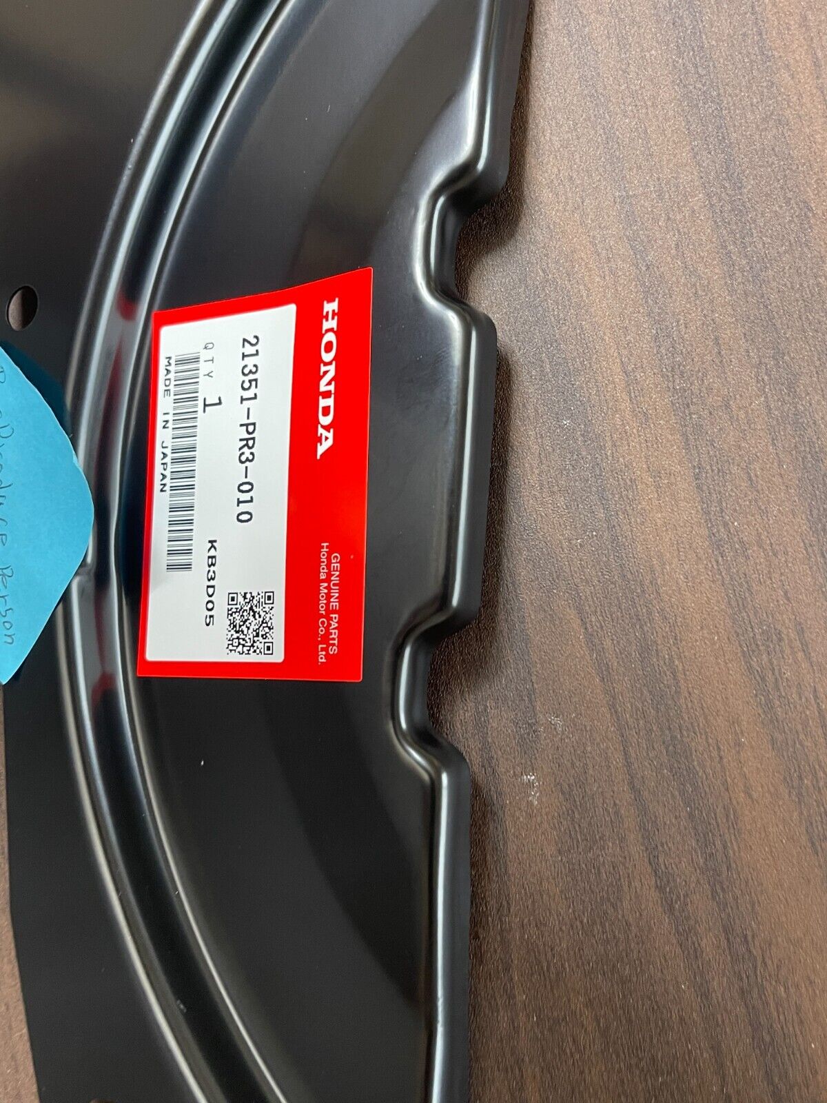 Genuine HONDA ACURA CIVIC CRX INTEGRA GSR B16 B18 Clutch Case Cover Plate OEM