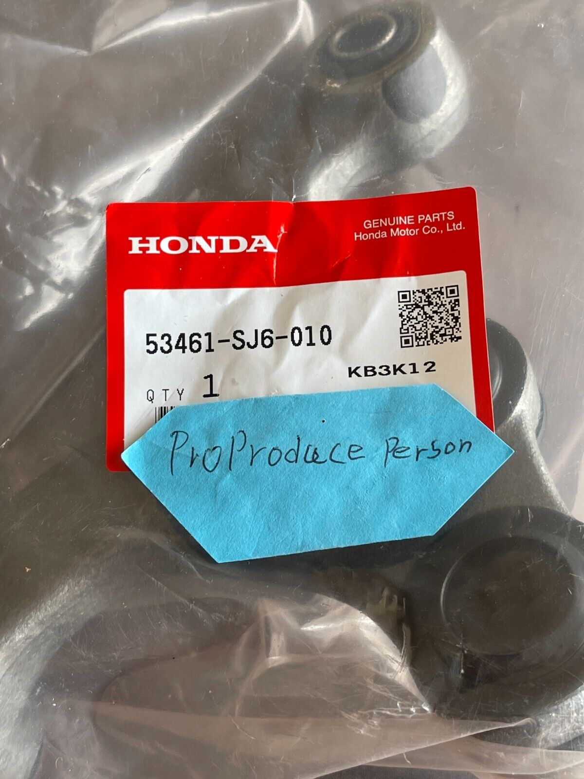 GENUINE HONDA STEERING CENTER ARM 53461-SJ6-010 ACTY TRUCK HA3 HA4 VAN STREET