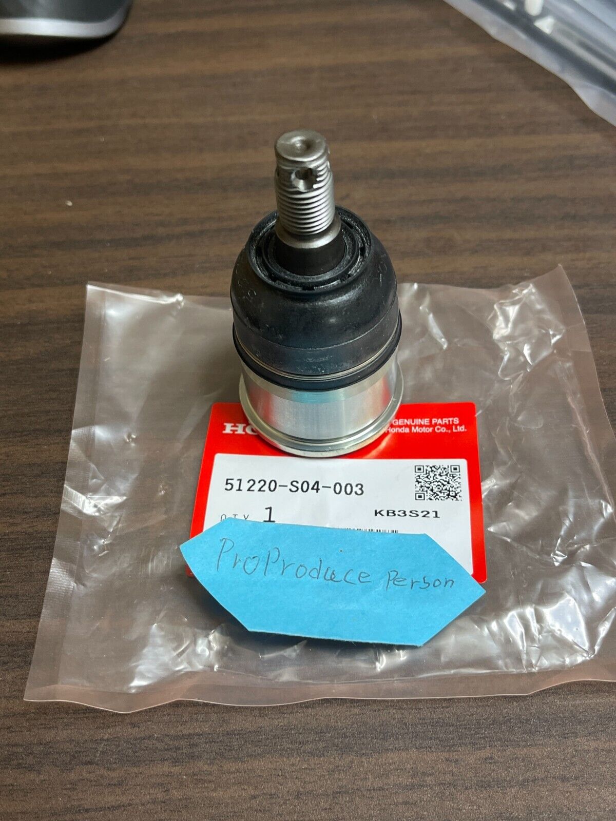 GENUINE HONDA CIVIC 3D / COUPE LOWER BALL JOINT x2 92-00 CR-V CR-X INTEGRA OEM