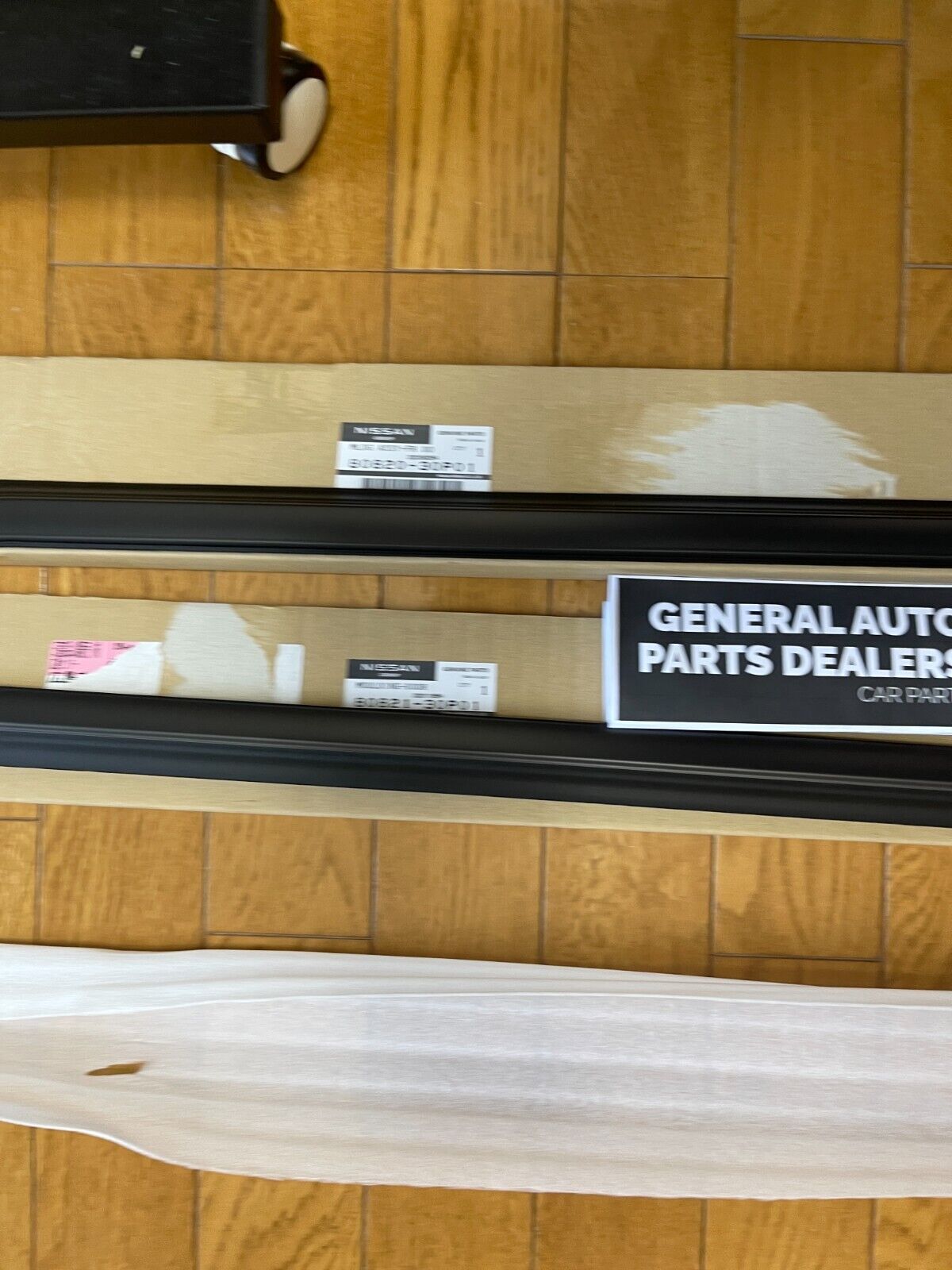 Nissan Genuine Fairlady Z 300ZX Z32 Front Door Outside Molding RH LH Set New