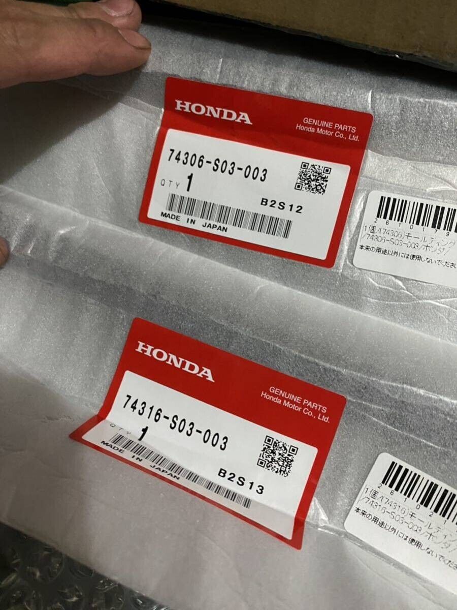 Honda Genuine 95-00 Civic EK2 EK3 EK4 EK9 Hatchback Roof Molding RH LH Japan New