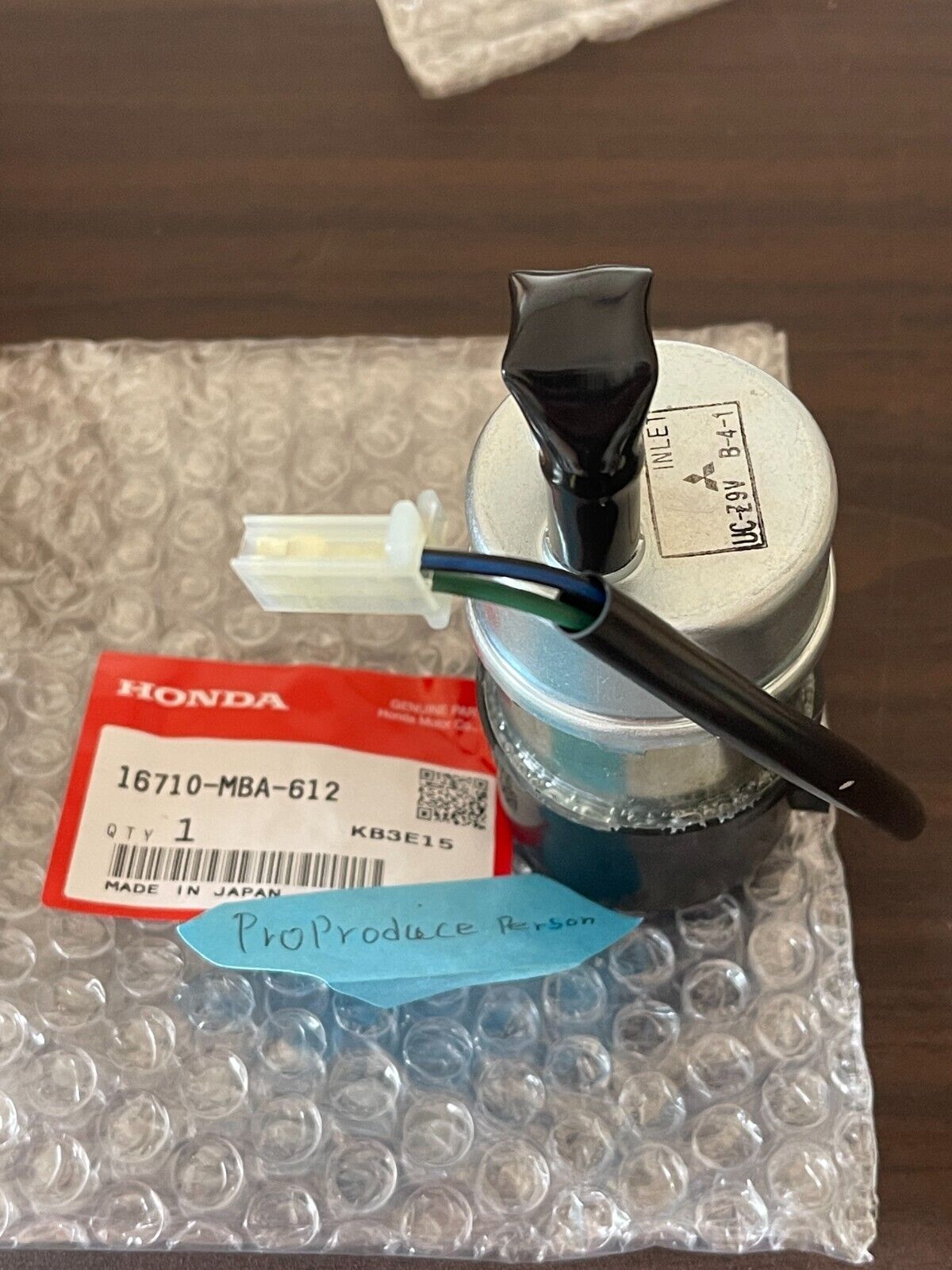 Genuine HONDA 16710-MBA-612 Fuel Pump For Shadow750 VT750C CD CD2 CDA New Parts