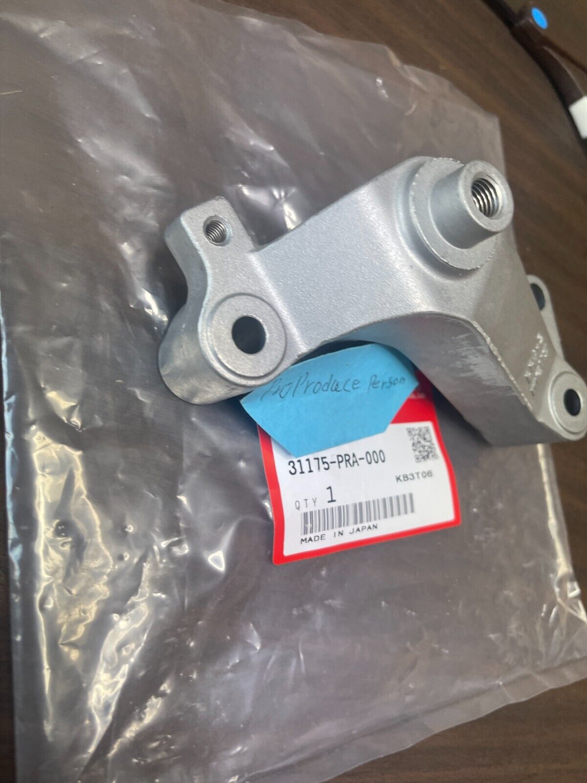 Genuine HONDA Drive Belt Idler Pulley Bracket Acura TSX Accord CL7/8/9 A/C OEM