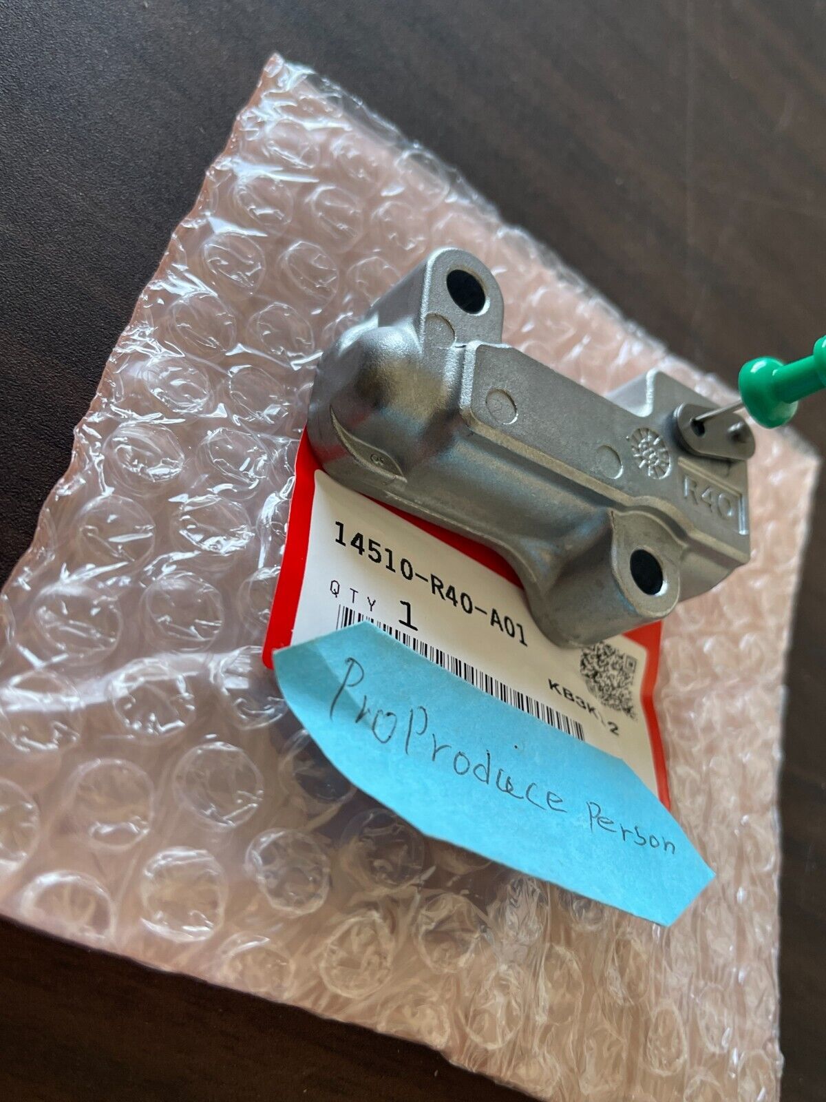 Genuine Honda OEM Acura Timing Chain Tensioner Adjuster 14510-R40-A01