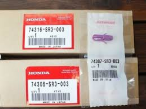 Genuine HONDA CIVIC 92-95 EG EG6 3Door Hatchback Roof Side Molding Rh&Lh Crip x8