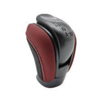 Genuine Nissan OEM R35 GTR GT-R Nismo Shift Knob Red and Black Leather