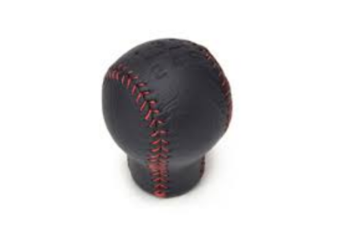 Genuine Mitsubishi OEM Evolution 10 Final Edition Shift Knob Red Stitch EVO X FE