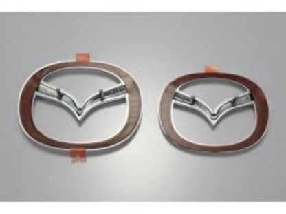 Genuine MAZDA OEM RX-7 FD3S Front & Rear Badge Emblem Set JDM SPIRIT R