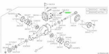 Genuine SUBARU OEM Rear differential sensor TEMPERATURE 27043AA020