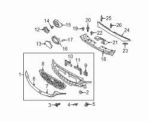 Genuine MAZDA OEM CX-5 KF2P KF5P KFEP 2018-2023 Front Grille Emblem TK79-51-730