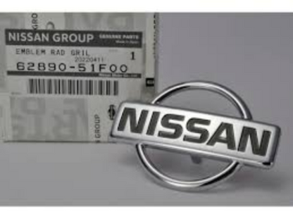 Genuine NISSAN OEM 240SX 180SX RPS13 Front Emblem Badge 62890-51F00