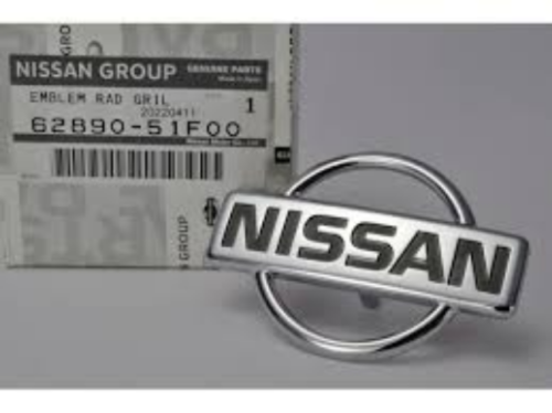Genuine NISSAN OEM 240SX 180SX RPS13 Front Emblem Badge 62890-51F00