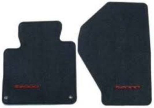 Genuine Honda OEM S2000 Black with Red Stiching Carpeted Set Floor Mat
