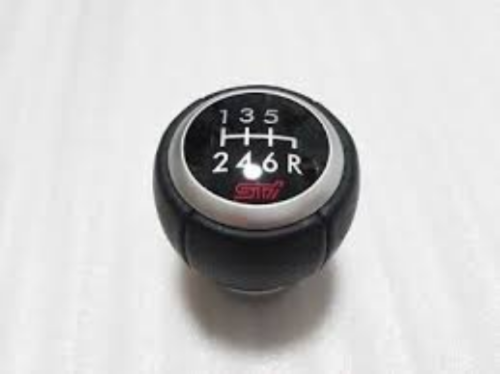 Subaru OEM Impreza WRX STI 6 Speed Manual Leather Gear Shift Knob ST35022ST170