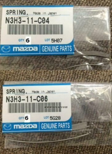 GENUINE MAZDA OEM RX-8 SE3P 2MM APEX SEAL SPRING 6+6 PCS SET