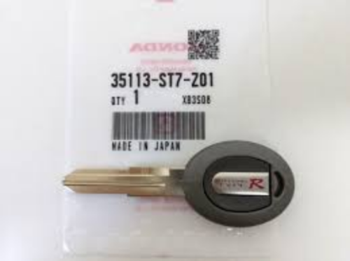 Genuine HONDA OEM Integra DC2 TYPE-R Blank Master Key 35113-ST7-Z01