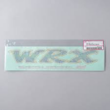 Genuine SUBARU OEM GC8 Impreza WRX STI Rear Trunk White Decal Sticker