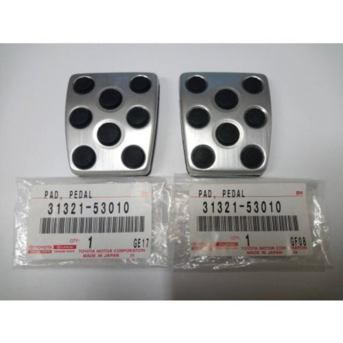Genuine Toyota OEM MR2 SW20 SW21 MT 5SPEED Aluminum Pedal & Pin Set