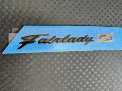 Genuine Nissan OEM Z"Fairlady Z" Emblem 84895-6GP1A