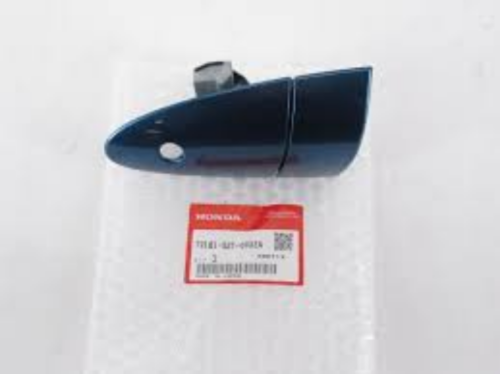 Genuine HONDA OEM CR-Z Outer Handle Left Front Door Horizon Turquoise Pearl
