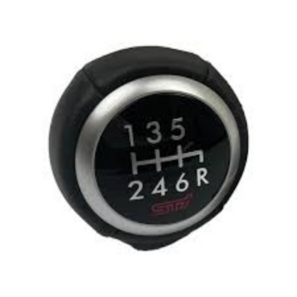 Subaru OEM Impreza WRX STI 6 Speed Manual Leather Gear Shift Knob ST35022ST170