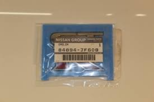 Genuine NISSAN OEM GT-R R35 2009-2023  "GTR" Trunk Lid Emblem 84894-JF60B
