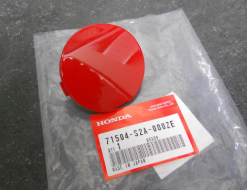 Genuine Honda OEM 00-03 S2000 AP1 Red Rear Towing Hook Cover 71504-S2A-000ZE