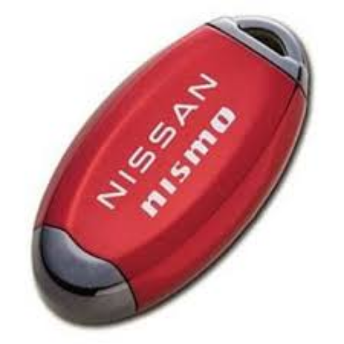 Genuine Nissan OEM NISMO Intelligent Key Case Holder Full Cover type Red Chrome