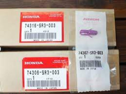 Genuine HONDA OEM CIVIC 92-95 3D Hatchback Roof Side Molding RH & LH & 8Clip Set