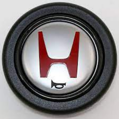 Genuine Honda OEM RED JDM Horn Button For Momo Steering Wheel