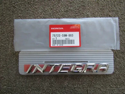 GENUINE HONDA OEM INTEGRA DC5 ACURA RSX 02-06 Type-S RED Rear EMBLEM 2-Set Badge