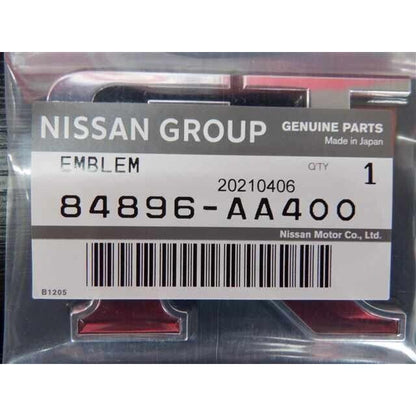 Genuine Nissan OEM Skyline R34 GT-R  Rear Emblem 84896-AA400