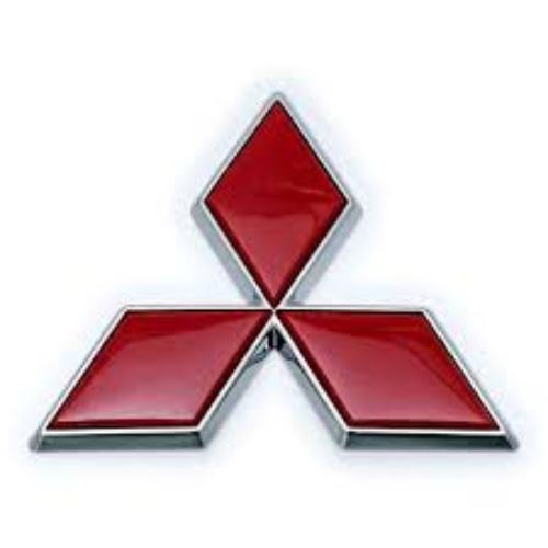 Genuine Mitsubishi OEM Lancer CP9A EVO6 TOMMI MAKINEN Rear Red Mark Emblem Badge