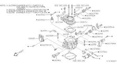 Genuine NISSAN OEM Xterra Frontier Thermo Element Kit 16391-31U00