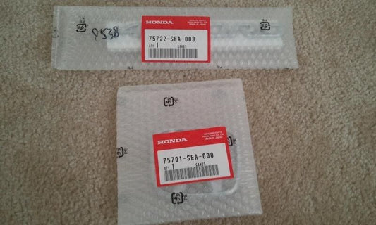 HONDA OEM 2002-08 ACCORD TSX ACURA, CL7 CL8 CL9 Rear "H" & "ACCORD" Emblem Set