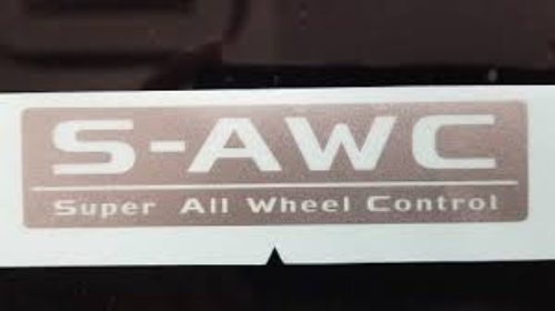 Genuine Mitsubishi OEM OUTLANDER PHEV GG Decal Sticker Rear "S-AWC" 7415A396