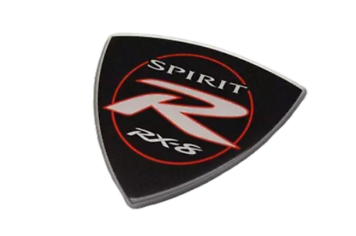 Genuine  MAZDA OEM RX-8 SPIRIT R Emblem Badge Set F1Y5-51-781 x2