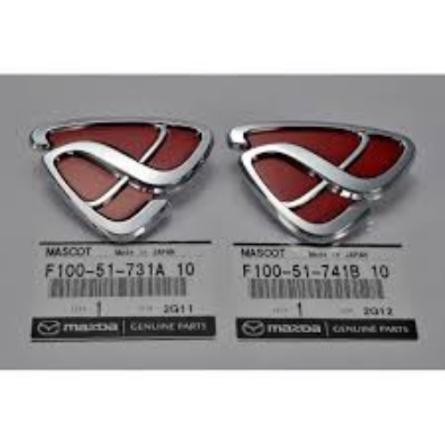 Genuine MAZDA OEM RX-7 FD3S Efini  Emblem Badge front rear Set