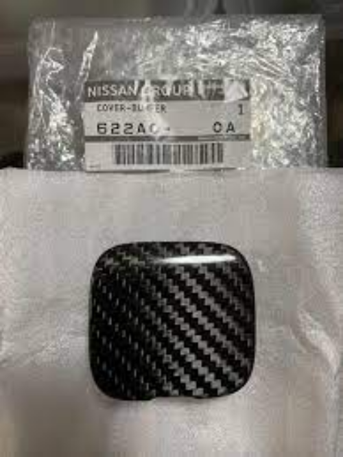 Genuine Nissan OEM R35 GT-R 02/2014 - 08/2016 NISMO Tow Hook Cover Dry Carbon