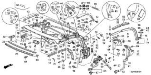 Honda OEM Right Crankcase Cover 13-22 CRF110F 13-22 CRF 110F 11330-KWW-C50